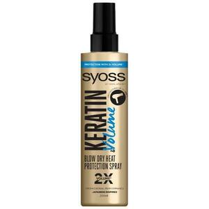 Hővédő Spray Keratinnal – Syoss Professional Performance Keratin & Volume Blow Dry Heat Protection Spray, 200 ml kép