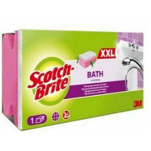 Tisztító Szivacs Fürdőszobai Felületekre Körömvédelemmel - 3M Scotch Brite XXL Bath Scrub Sponge, 1 db. kép