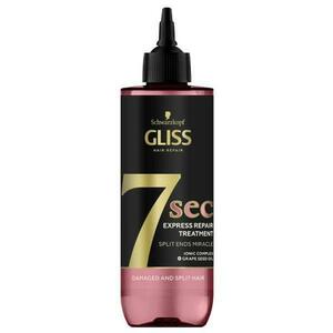 Express Javító Kezelés Töredezett Hajvégű Sérült Hajra – Schwarzkopf Gliss Hair Repair 7 Sec Express Repair Treatment for Damaged and Split Hair, 200 ml kép