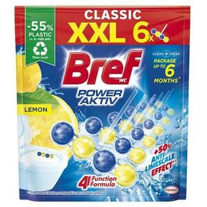 WC-Frissítő Citrom Illattal - Bref Wc Power Aktiv Lemon, 6 x 50 g kép