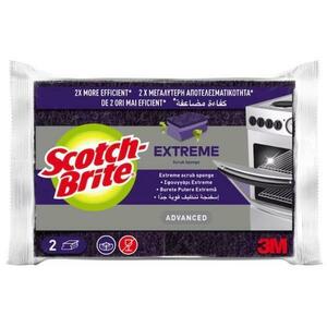 Nagy Tisztító és Körömvédő Mosógató Szivacs – 3M Scotch-Brite Extreme Scrub Sponge, 2 db. kép