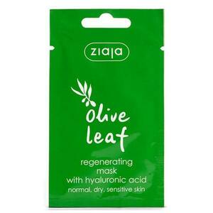 Hialuronsavas regeneráló arcmaszk - Ziaja Olive Leaf Regenerating Face Mask, 7 ml kép