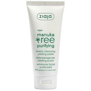 Összehúzó bőrhámlasztó/peeling - Ziaja Manuka Tree Purifying Deep Cleansing Peeling Paste, 75 ml kép