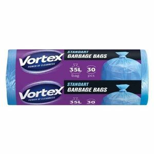 Standarf kék szemeteszsákok - Vortex Garbage Bags, 35 l, 30 db. kép