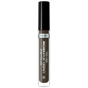 Szemöldökgél - L'Oreal Paris Unbelieva Brow, 3.0 Brunette árnyalat, 3, 4 ml kép