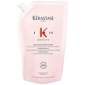 Hajhullás Elleni Revitalizáló és Hidratáló Sampon, Utántöltős – Kerastase Genesis Bain Nutri-Fortifiant Shampoo Refill, 500 ml kép