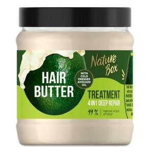 4 az 1-ben Hajkezelés Avokádóval és Shea Vajjal - Nature Box Treatment 4 in 1 Nourishment with Cold Pressed Avocado Oil, 300 ml kép