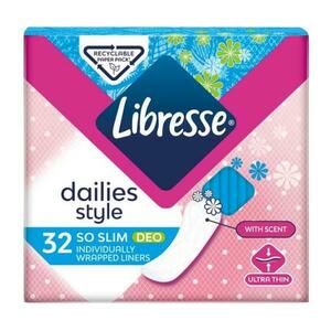 Vékony és Illatos Tisztasági Betét - Libresse Dailies Style So Slim Deo Liners, 32 db. kép