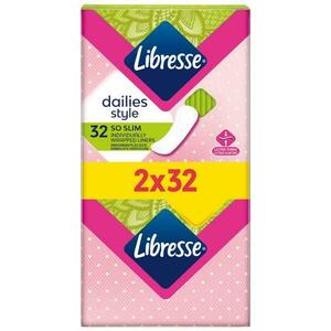 Vékony Tisztasági Betét - Libresse Dailies Style So Slim Liners, 64 db. kép