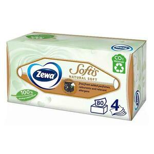 Arctörlők 4 rétegűek - Zewa Softis Natural Soft, 1 doboz kép