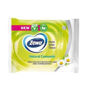 Nedves Toalettpapír Kamilla Illattal - Zewa Moist Toilet Tissue Natural Camomile, 42 db. kép