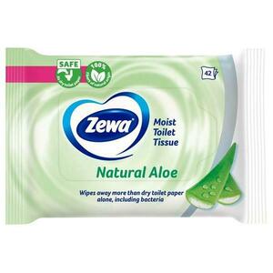 Nedves Toalettpapír Aloe Vera Illattal - Zewa Moist Toilet Tissue Natural Aloe, 42 db. kép