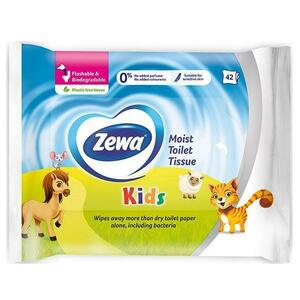 Nedves Toalettpapír Gyerekeknek - Zewa Moist Toilet Tissue Kids, 42 db. kép