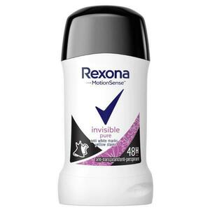 Izzadásgátló Dezodor Stick, Láthatatlan, Nőknek - Rexona MotionSense Invisibile Pure 48h, 40ml kép