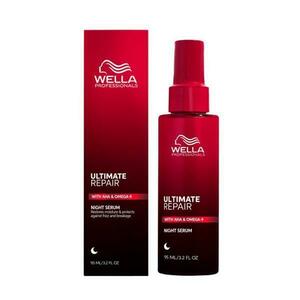 Éjszakai Hajkezelés – Wella Professionals Ultimate Repair Night Hair Serum - Javítás, Hidratálás, Védő Hatás, 95 ml kép