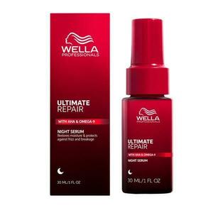 Éjszakai Hajkezelés – Wella Professionals Ultimate Repair Night Hair Serum - Javítás, Hidratálás, Védő Hatás, 30 ml kép