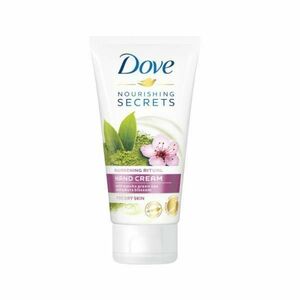 Kézkrém Matcha Zöld Teával és Cseresznyevirággal Száraz Bőrre - Dove Nourishing Secrets Hand Cream with Matcha Green Tea and Sakura Blossom for Dry Skin, 75 ml kép