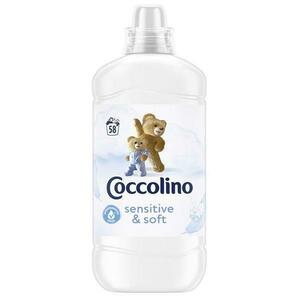 Ruhaöblítő - Coccolino Sensitive & Soft, 58 mosás, 1450 ml kép