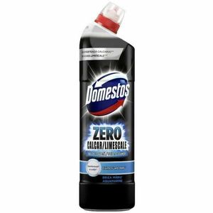 WC-gél tengeri szellő illattal, nincs vízkő – Domestos Zero Limescale Toilet Cleaner Aquamarine, 750 ml kép