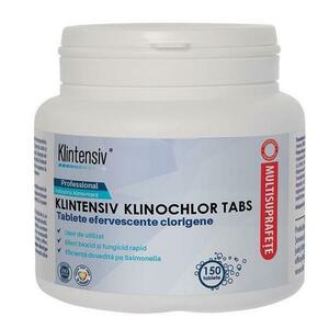 Clorigene fertőtlenítő pezsgőtabletta – Klintensiv Professional KlinoChlor Tabs, 150 tabletta kép