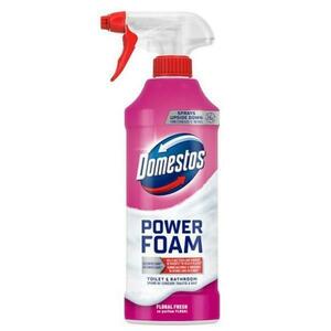 Tisztító habspray virágos illattal - Domestos Spray Power Foam Floral Fresh, 435 ml kép