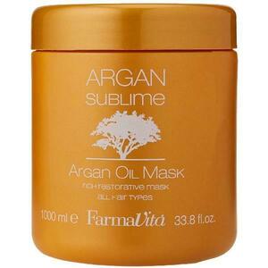 Argán Olajos Hajmaszk - FarmaVita Argan Sublime Argan Oil Mask, 1000 ml kép