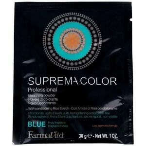 Szőkítőpor - FarmaVita Suprema Color Professional Bleaching Powder Blue, 30 g kép