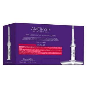 Hajhullás Elleni Intenzív Ápoló - FarmaVita Amethyste Professional Hair Loss Control Intensive Lotion Stimulate, 12x 8 ml kép