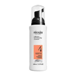 <b>Professzionális erősítő, leave-in kezelés az eéőrehaladott elvékonyodás által érintett festett vagy sérült hajra – Nioxin System 4 Scalp + Hair treatment, 100 ml kép