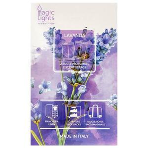 Levendula illatú kártyák - Scendet Tags Magic Lights, 2 db. kép