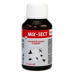 Koncentrált érintkezési és lenyelési rovarirtó - Klintensiv MIX-SECT, 100 ml kép