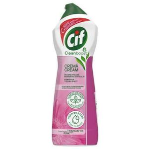 Tisztító Krém Rózsa Illattal - Cif Cream Pink, 500 ml kép