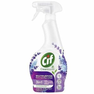 Többfelületű Spray 3 az 1-ben - Cif Cleanboost Lavender & Blue Fern, 500 ml kép