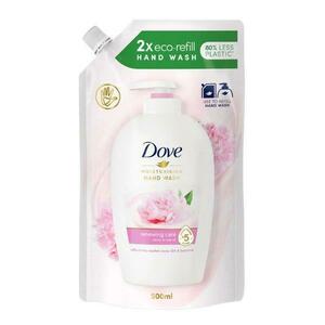 Folyékony szappan, utántöltő – Dove Moisturizing Hand Wash Renewing Care Peony & Rose Oil Refill Pack, 500 ml kép