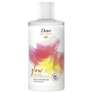 Tusfürfő és Fürdőgél - Dove Bath Therapy Glow Blood Orange&Spiced Rhubarb Scent Bath&Shower Gel , 400 ml kép