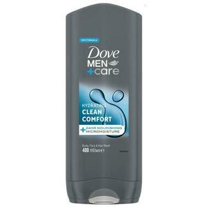 Férfi tusfürdő -Dove Men +Care Hydrating Clean Comfort Body, Face & Hair Wash, 400 ml kép