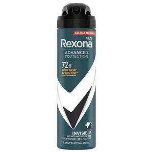 Dezodor izzadásgátló spray férfiaknak - Rexona Men Advanced Protection Invisible Black&White 72h, 150 ml kép