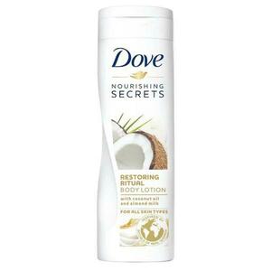 Testápoló – Dove Nourishing Secrets Restoring Ritual Body Lotion with Coconut Oil and Almond Milk, 400 ml kép