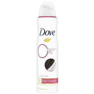 Dezodor spray 0% alumíniumsók - Dove 0% Aluminium Salts Invisible Care Zinc Complex, 150 ml kép