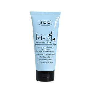 Összehúzó peeling arcra – Ziaja Jeju Blue Young Skin Micro-Exfoliating Face Paste, 75 ml kép