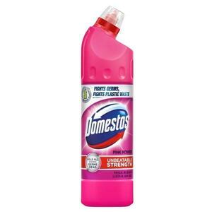 WC-Fertőtlenítő - Domestos Thick Bleach Pink Power, 750 ml kép