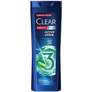 3 az 1-ben sampon férfiaknak - Clear Men Anti-Dandruff 3 in 1 Active Cool, 360 ml kép