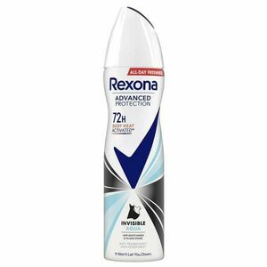 Izzadásgátló dezodor spray Invisible, női - Rexona Advanced Protection Invisible Aqua 72h, 150 ml kép