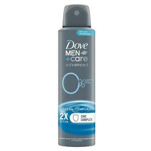 Férfi dezodor spray - Dove Men +Care Advanced Clean Comfort 0% Aluminium Salts Alcohol, 150 ml kép