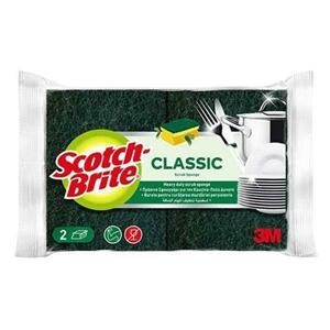 Klasszikus mosogatószivacsok körömvédelemmel - 3M Scotch Brite Classic Nail Saver Scrub Sponge, 2 db. kép