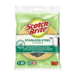 Drótszivacs edényekhez védelemmel – 3M Scotch-Brite Stainless Steel Scrubber, 1 db. kép