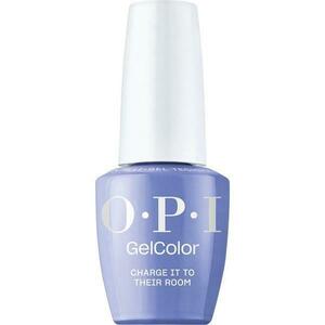 Félpermanens Vegán és Hemamentes Körömlakk - OPI Gel Color, árnyalata Charge It to Their Room, 15 ml kép