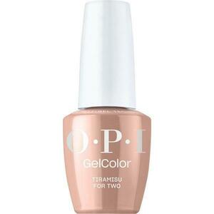 Félpermanens Vegán és Hemamentes Körömlakk - OPI Gel Color, árnyalata Tiramisu for Two, 15 ml kép