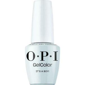 Félpermanens Vegán és Hemamentes Körömlakk - OPI Gel Color, árnyalata It's a Boy!, 15 ml kép