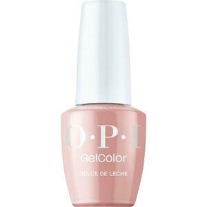 Félpermanens Vegán és Hemamentes Körömlakk - OPI Gel Color, árnyalata Dulce de Leche, 15 ml kép